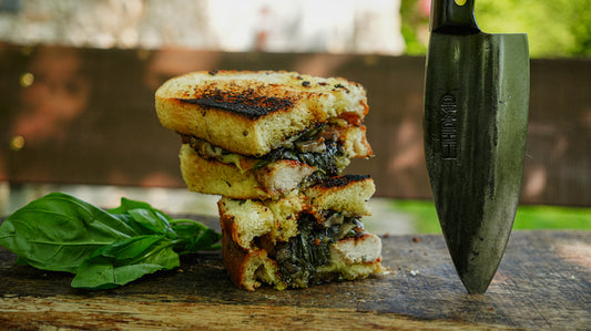 The Perfect Savory Dish at Camp: Pork Sandwich with Veggies
