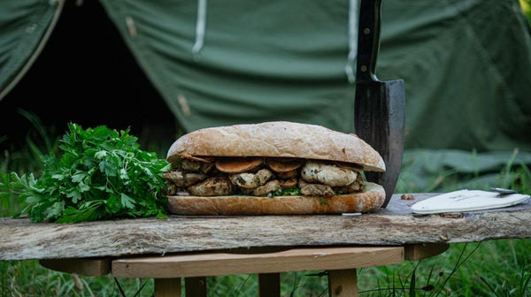 Must-Try Pork Sandwich with Crispy Fried Spuds