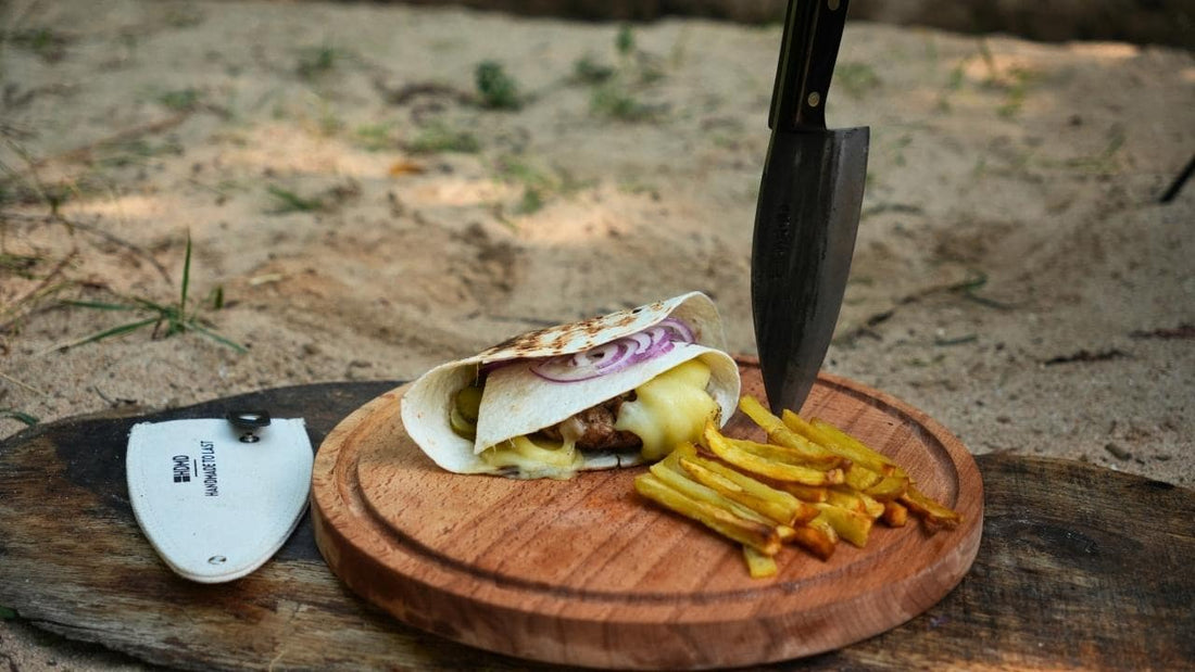 Savor the Great Outdoors with Perfectly Grilled Folded Tortilla Wraps
