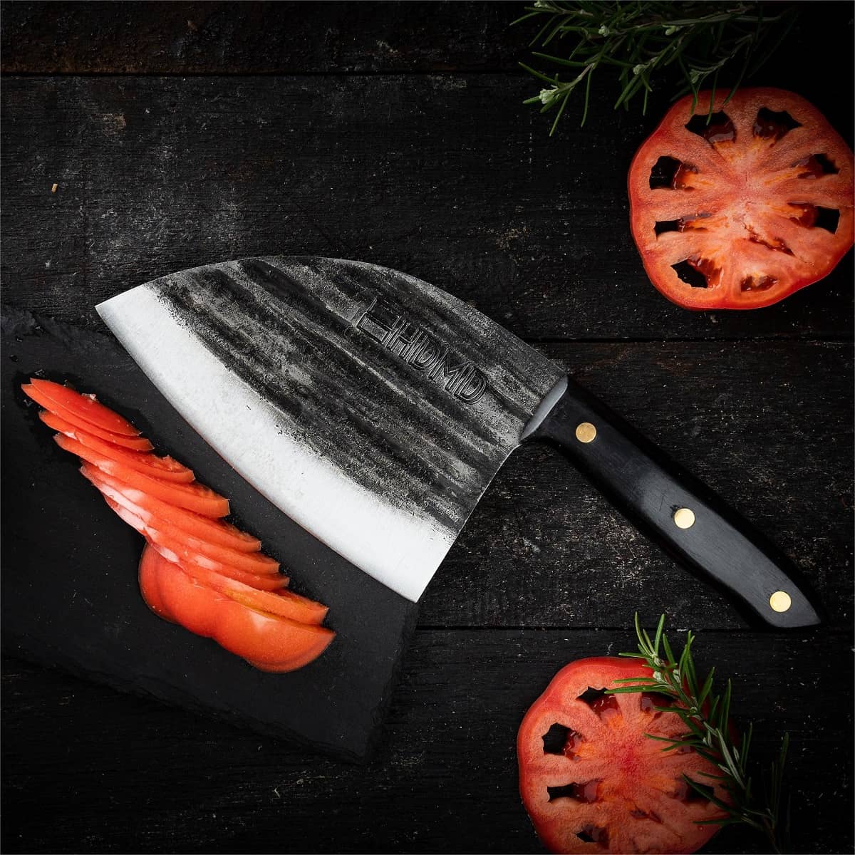 Chef Knife, Serbian Chef Knife,high carbon steel, woodland chef KnifeMothers good day gift